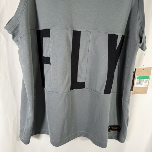 New Nike Fly Tank Top Women's XL Grey Lady Legend Sleeveless Breathable - Picture 3 of 10